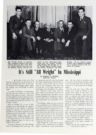It's Still "All Wright" In Mississippi